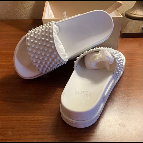 Christian Louboutin Shoes Christian Louboutin Slides Poshmark
